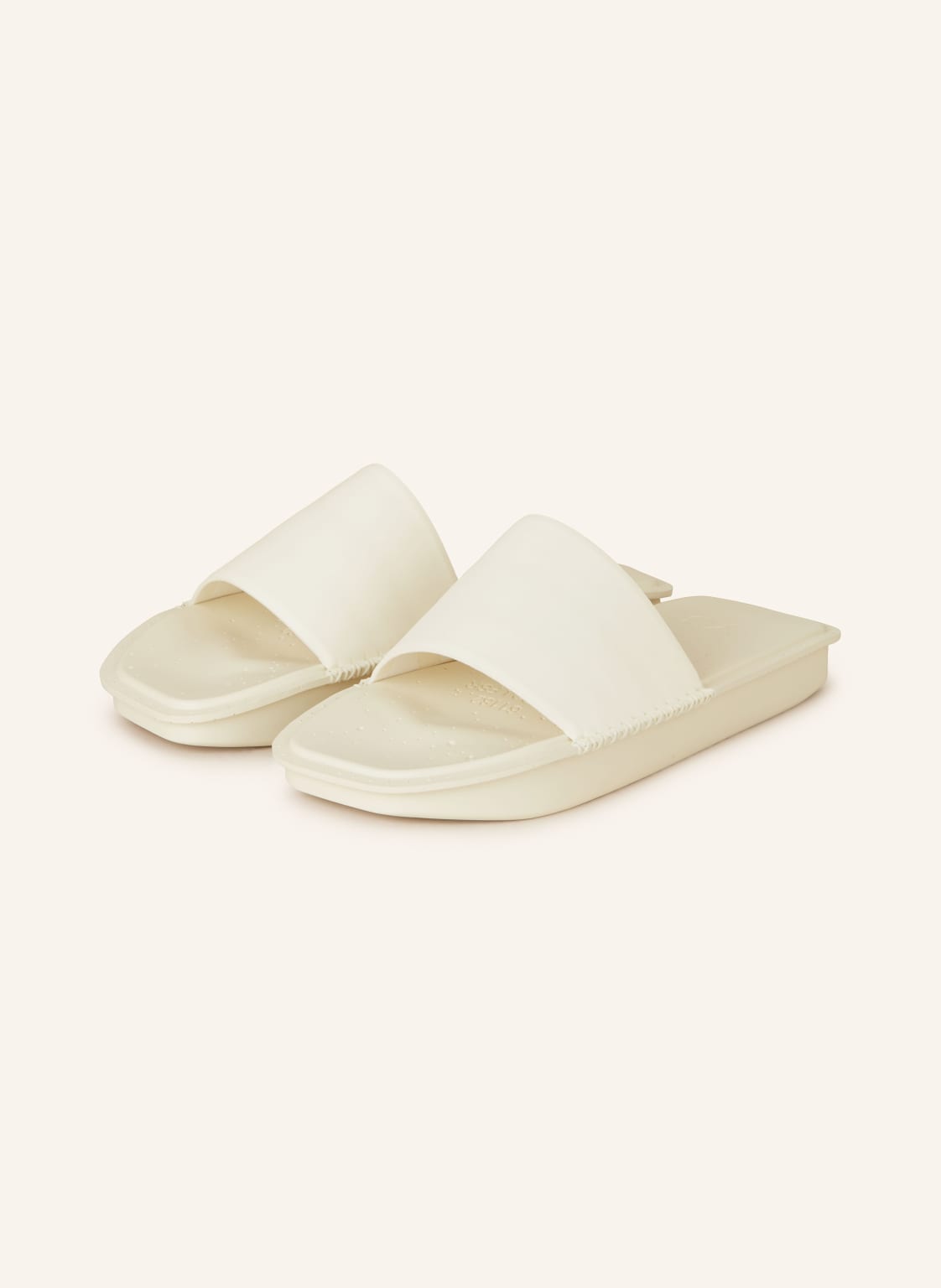 Y-3 Klapki Water Slide beige