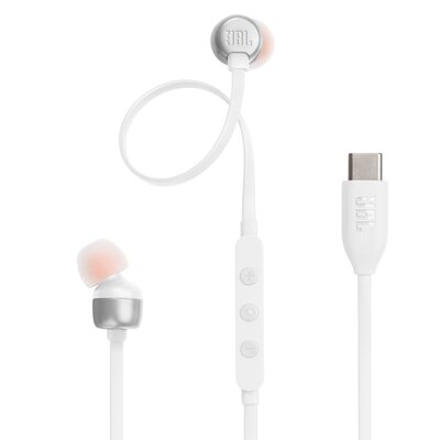 JBL Tune 310 USB-C Biały