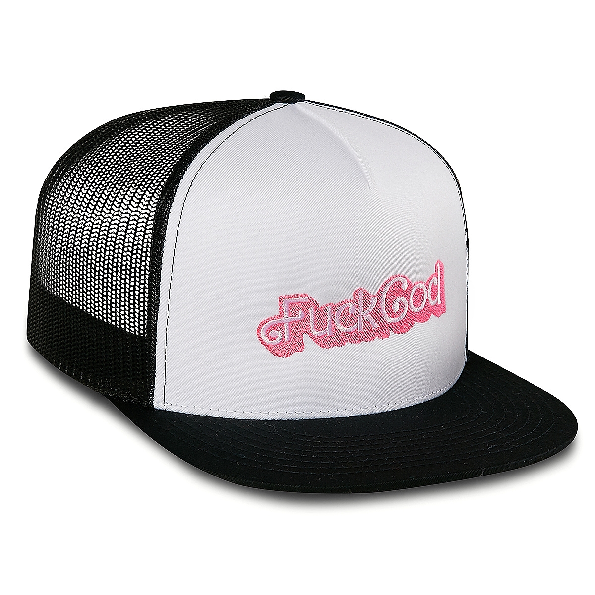 Czapka z Daszkiem Holy Blvk Fuck God  Trucker