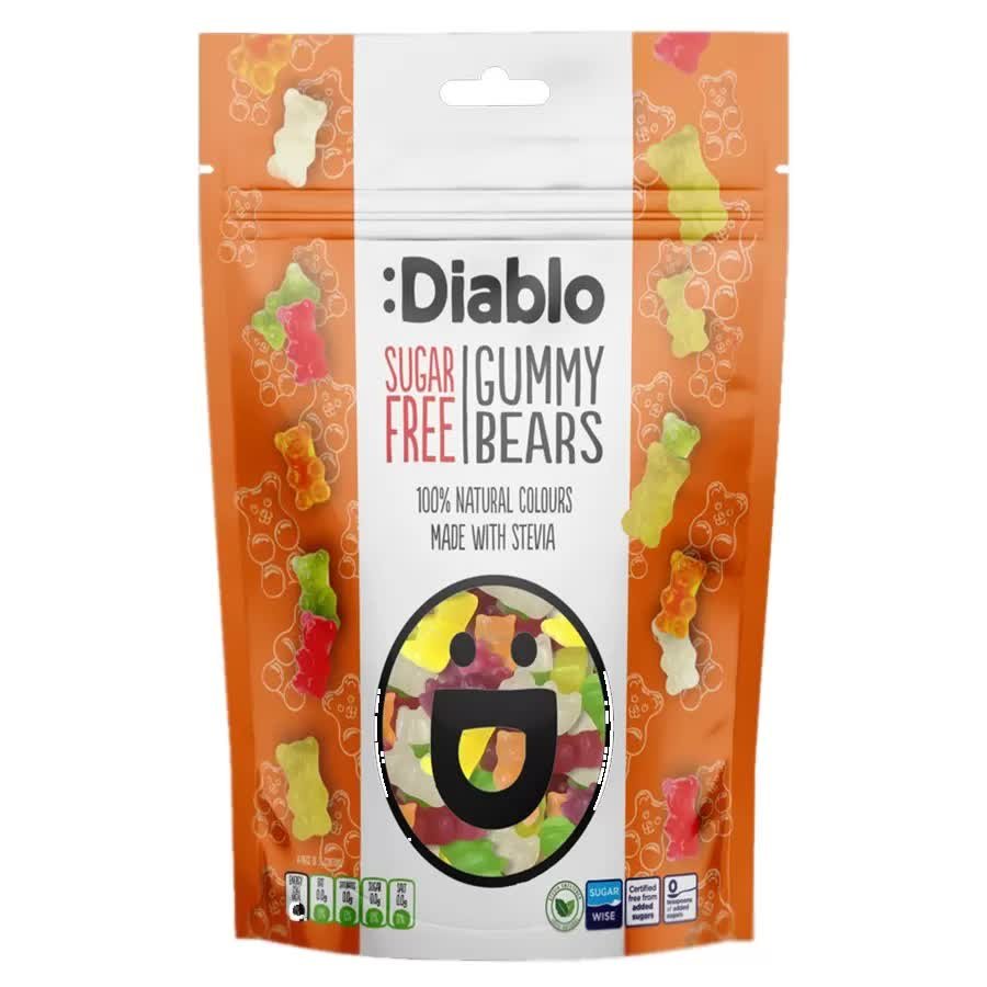 Żelki Misie bez Cukru Diablo, 75g