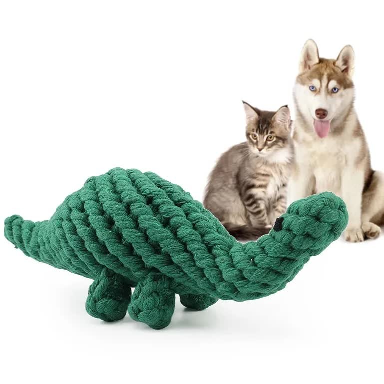 Nuxie® zabawka szarpak gryzak dla psa dinozaur 25cm