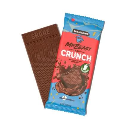 Feastables MrBeast Crunch Chocolate 60g