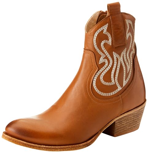 Fly London Damskie botki WAMI092FLY, camel, 38 EU, Wielbłądzi, 5 UK