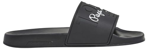 Pepe Jeans Męskie klapki Slider Young M, szare (Phantom Grey), 39 EU, Szary Phantom Grey, 6 UK