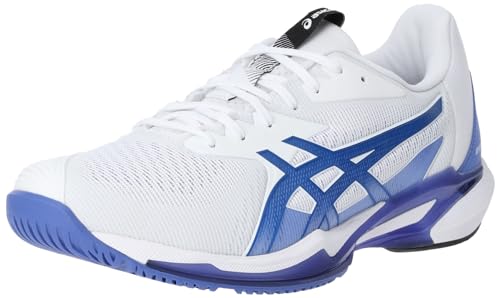ASICS Solution Speed FF 3, Męskie trampki, Biała Tuna Niebieska, 42.5 EU