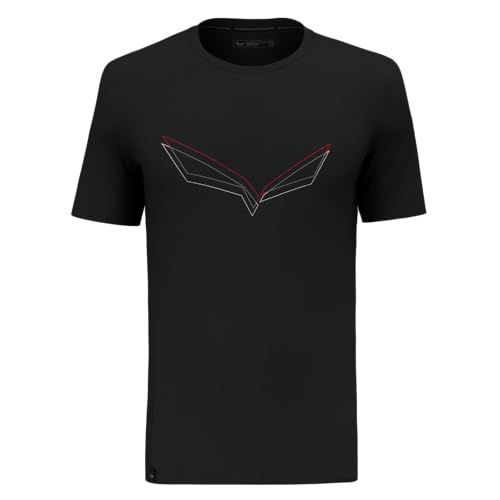 Salewa Męski T-Shirt Pure Eagle Frame Dry (1 opakowanie)