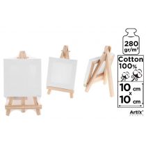 Artix Podobrazie mini + sztaluga 10x10cm, 280g/m2