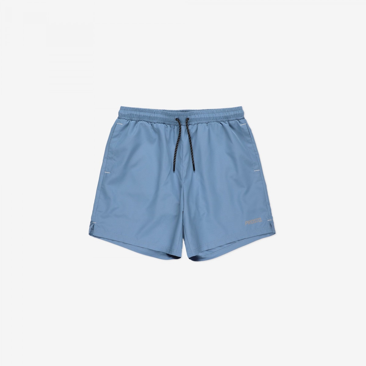 Męskie spodenki  plażowe Prosto Shorts Basy - niebieskie - PROSTO