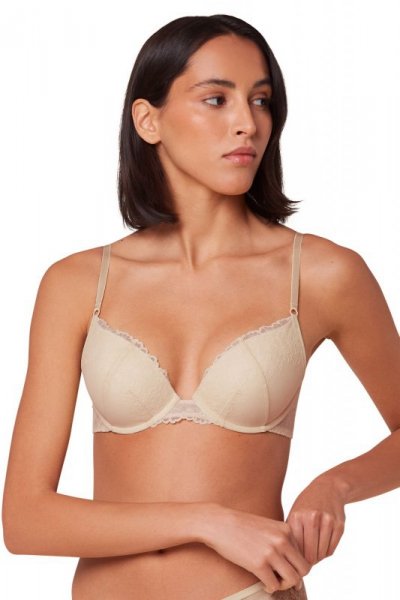 Triumph Bright Spotlight WHU beżowy biustonosz push-up