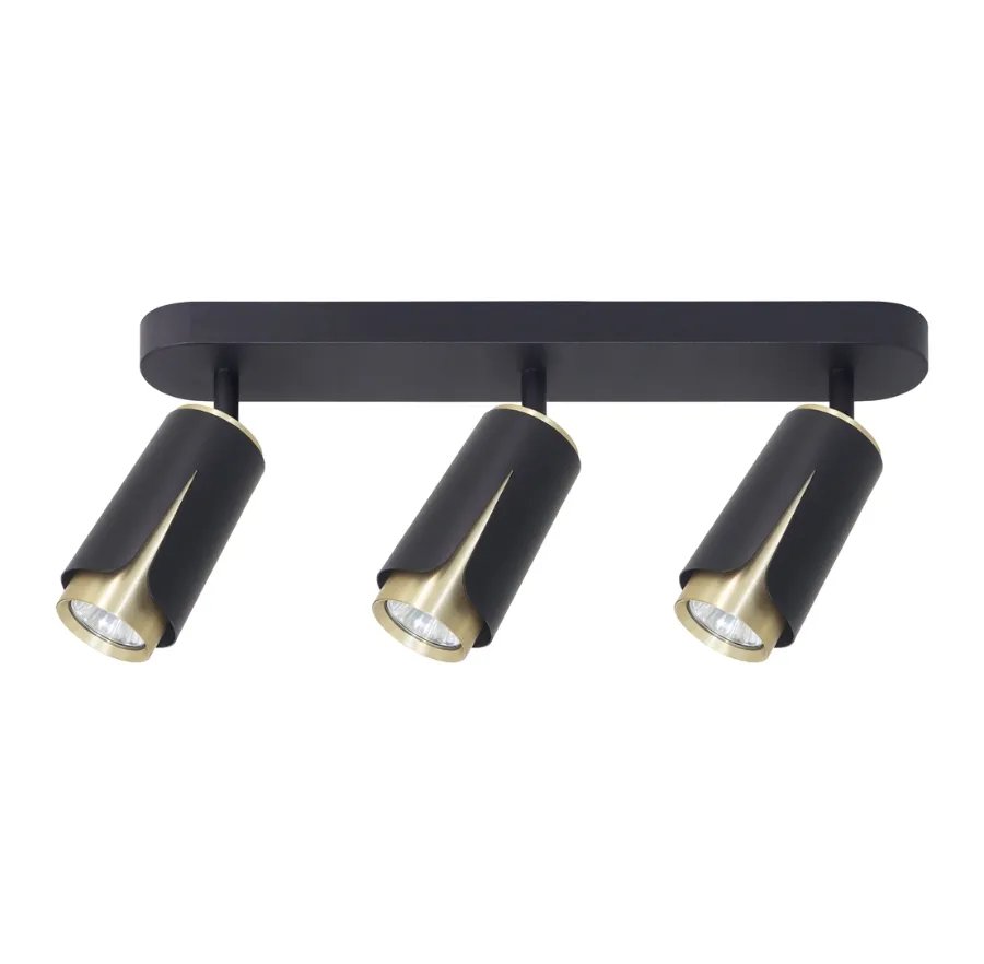 Czarny potrójny plafon - 2S K417 C6-W54