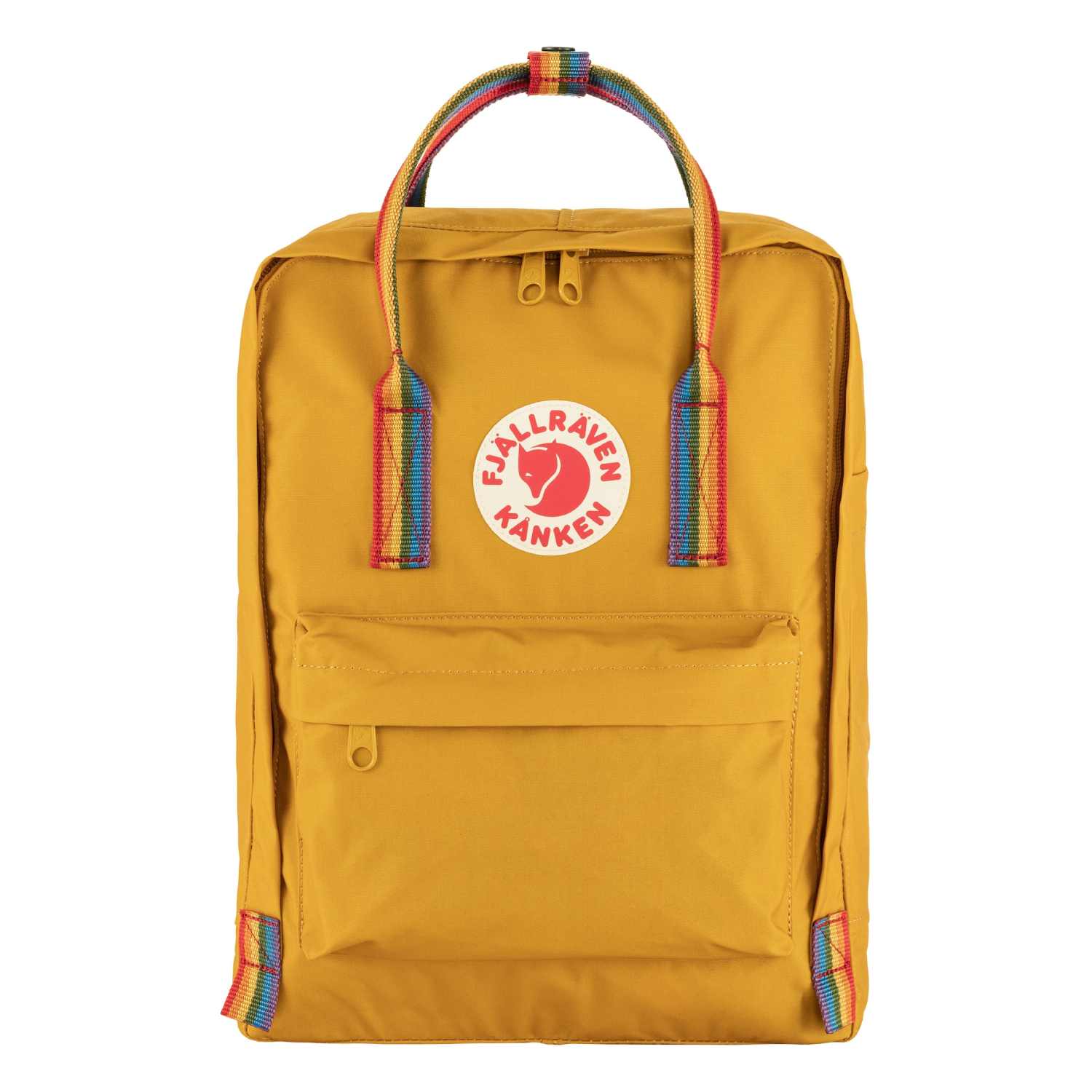 Plecak miejski Fjallraven Kanken Rainbow ochre/rainbow pattern - ONE SIZE