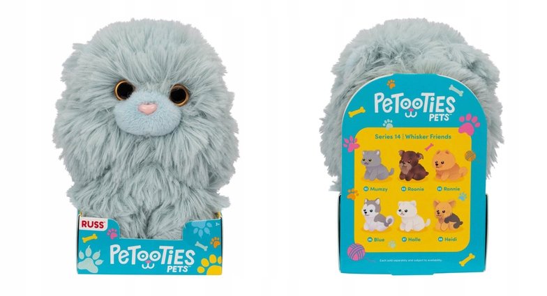 PetooTies Pets Whisker Friends Mumzy 10cm PLUSZAK MASKOTKA