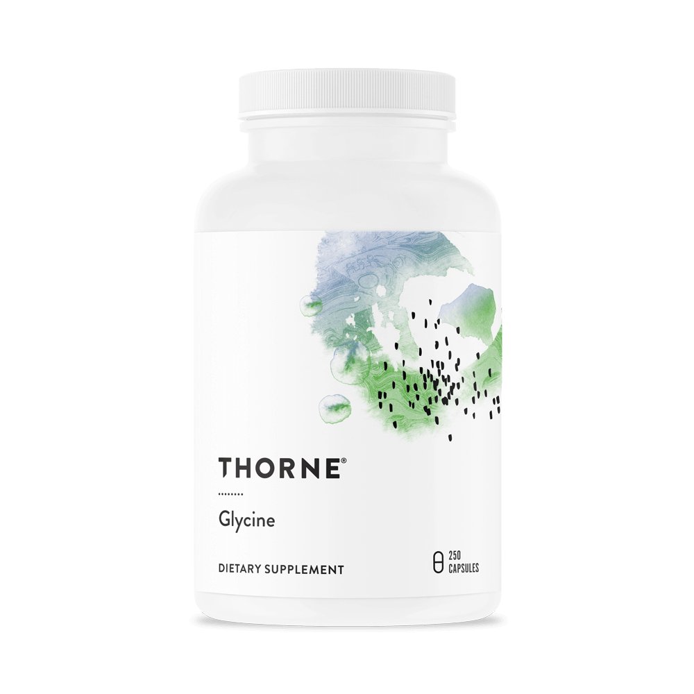 Thorne Research, Glycine - Glicyna, Suplement Diety, 250 Kaps.