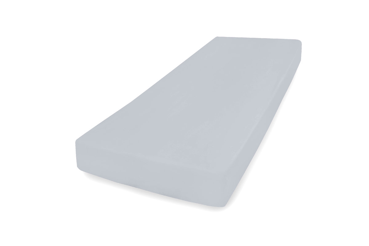 Prześcieradło jersey z gumką 220x200 szare Classic