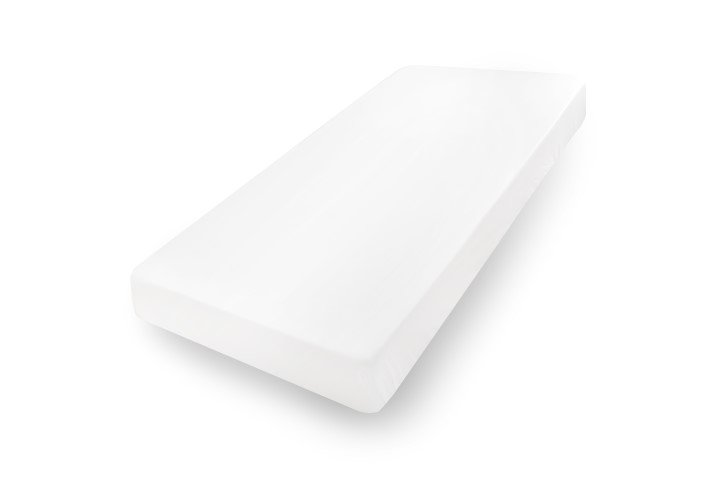 Prześcieradło jersey z gumką 160x200 białe Classic