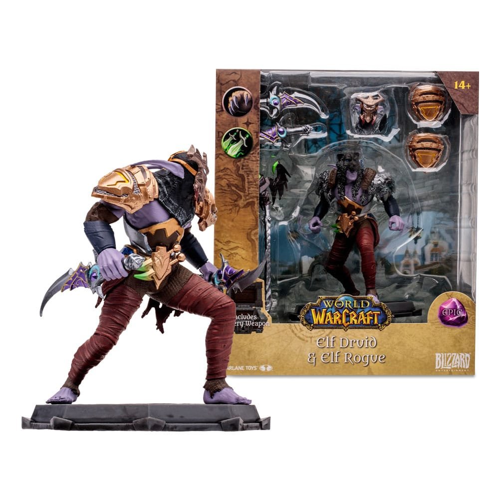 Figurka World of Warcraft - Elf Druid / Rogue (Epic)
