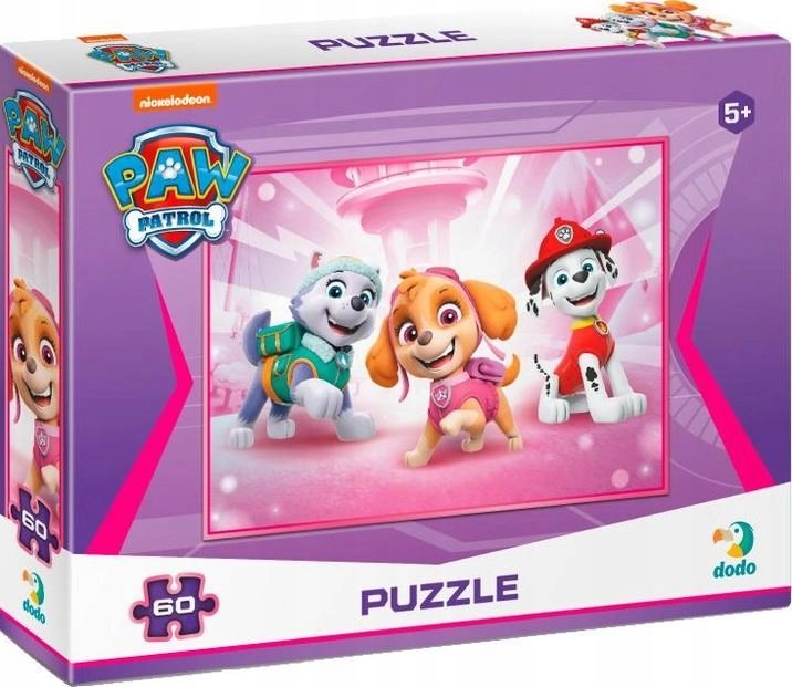 Puzzle Niebo i Marszałek Psi Patrol, 60 szt. Dodo