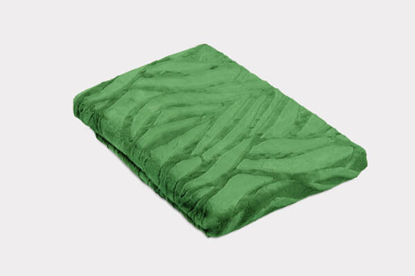 Koc narzuta z mikrofibry 170x200 Sawanna zielony Matex