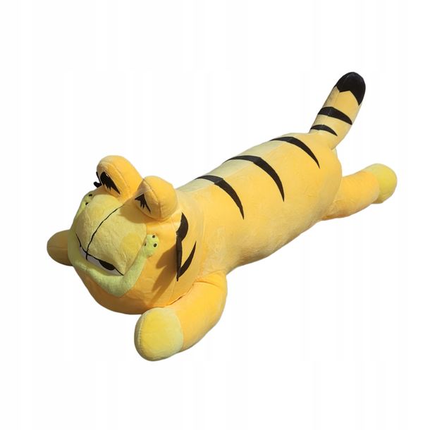Garfield Kot Maskotka Pluszak Długi Przytulanka Poduszka Zagłówek
