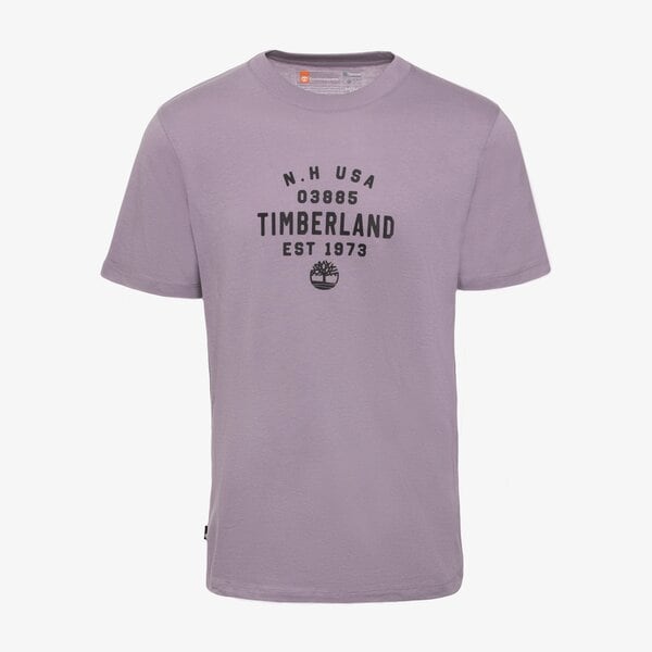 TIMBERLAND T-SHIRT REFIBRA FRONT GRAPHIC SHORT SLEEVE TEE - Timberland