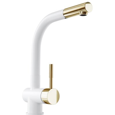 Bateria stojąca GLOBALO Lobio White/Light Gold Ring