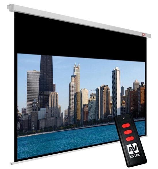 AVTEK 1EVE58 Ekran elektryczny Avtek Cinema Electric 270 (270 x 200 cm) - 16:9