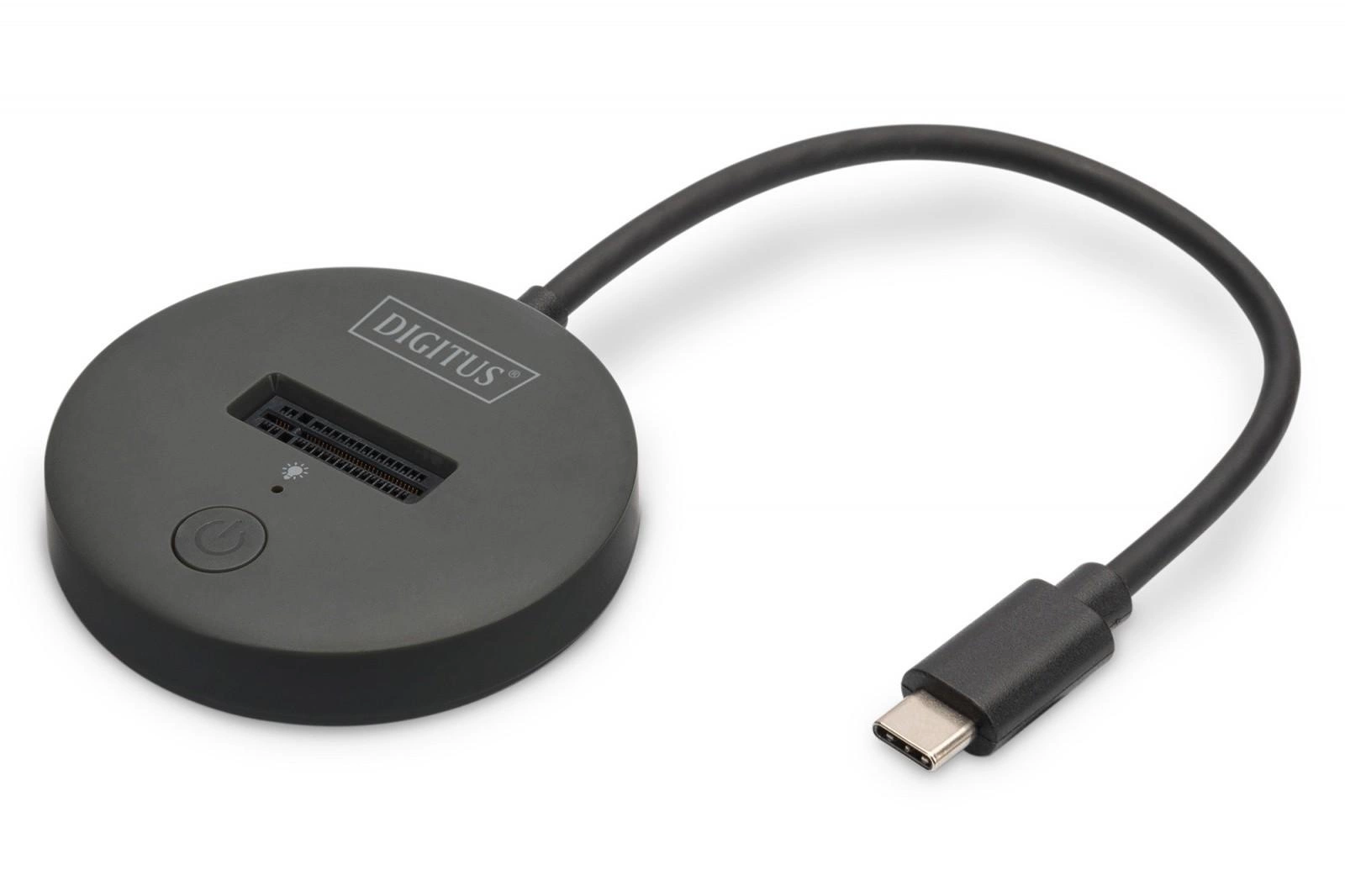 Stacja dokująca do SSD M.2 NVMe/SATA USB-C 3.2 Gen2 10Gbps maks. 4 TB, czarna