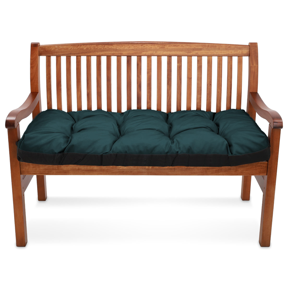 Poduszka na ławkę na zewnątrz, poduszka na paletę - 120x40 cm poduszki wypoczynkowe i poduszki podłogowe do mebli ogrodowych Zielony