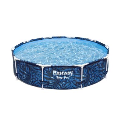 Basen stelażowy Steel Pro 305 x 66 cm niebieski Bestway