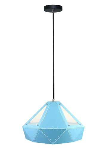 Oprawa Wisząca V-TAC Pastel Niebieski Seria Pryzmat 310x180mm VT-7310 5 Lat Gwarancji