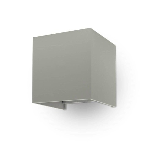 Kinkiet Zewnętrzny V-Tac 11W Led Góra/Dół Regulowany Chip Bridgelux Szary Kwadrat Ip65 Vt-759-12 3000K 1360Lm