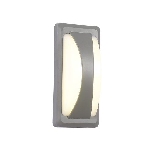 Kinkiet Zewnętrzny Oprawa Ścienna V-Tac 12W Led Szara Ip65 Vt-8058 6400K 1160Lm