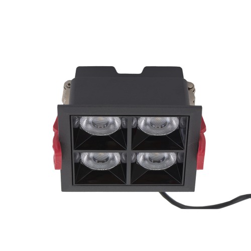 Nowodvorski Midi 10064 oczko lampa wpuszczana downlight 4x16W LED 4000K czarny