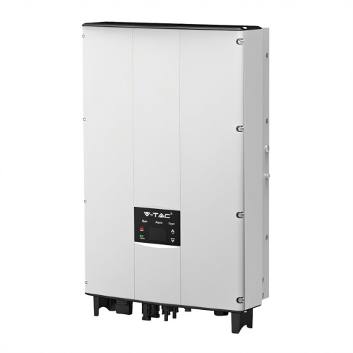 Falownik Inwerter V-TAC 8KW ON GRID LCD DISPLAY & DC SWITCH Trójfazowy IP65 VT-6608305 5 Lat Gwarancji