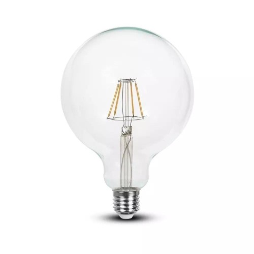 Żarówka LED 6W Filament E27 Kula Glob G125 V-TAC VT-1993 3000K 600lm