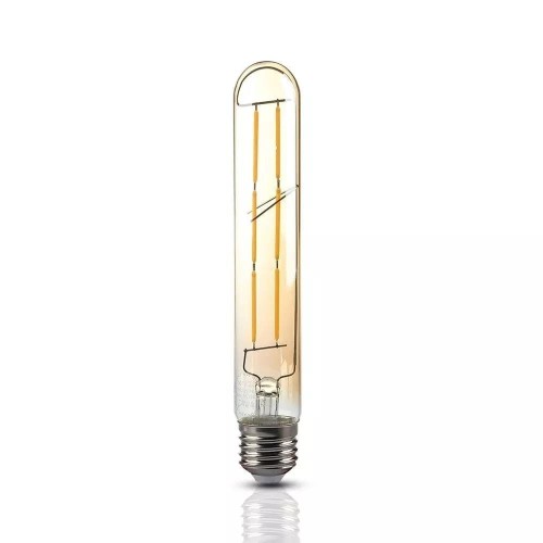 Żarówka LED V-TAC 6W T30 E27 Filament Bursztyn 30x185mm VT-1895 2200K 600lm