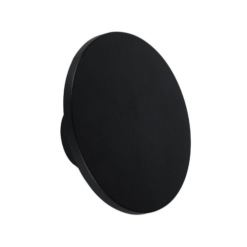 Kinkiet Zewnętrzny Oprawa Ścienna12W V-Tac Czarny Okrągły Ip65 Vt-8612 3000K 1200Lm