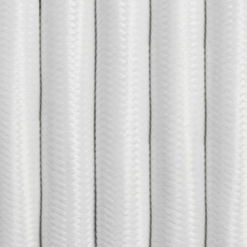 Kabel w oplocie białym poliestrowym trzyżyłowy 3x2,5mm2 Kolorowe Kable