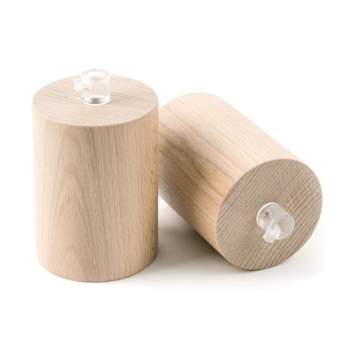 Osłonka sufitowa maskownica drewniana typ B Kolorowe Kable