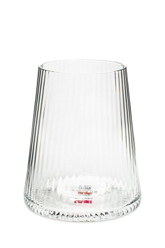 Kare Szklanka Riffle 440Ml Transparentna