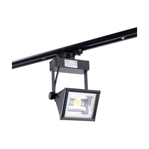 Reflektor Szynowy 1-fazowy LED Greenie Track Light 30W czarny - szeroki kąt świecenia WW