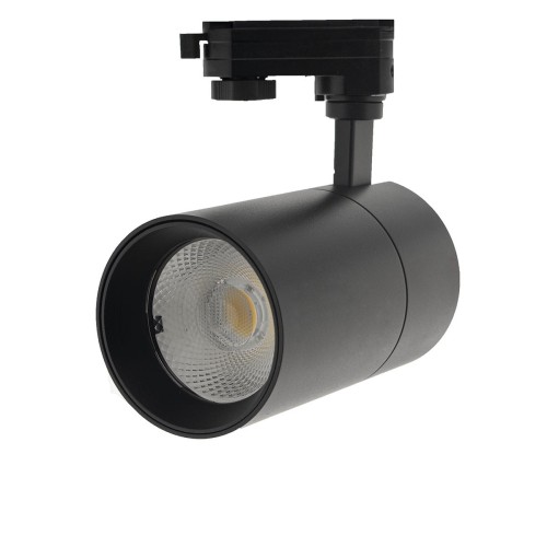 Reflektor szynowy 3-fazowy 30W LED 3000K, CRI90, 36