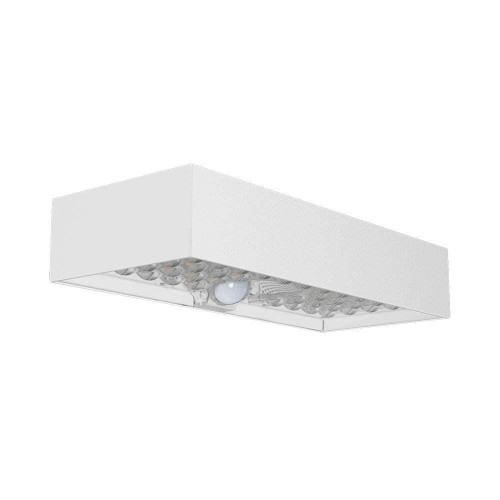 Kinkiet Zewnętrzny Solarny V-Tac 6W Czujnik Ruchu Biały Vt-406 4000K 900Lm
