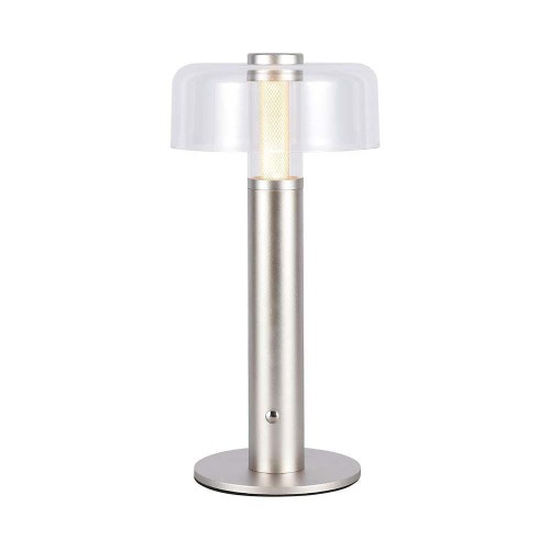 Lampka Biurkowa Nocna V-TAC 1W LED 30cm Ładowanie USB Ściemnianie Złota VT-1049 3000K 100lm