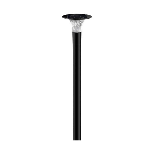 Słupek Ogrodowy Solarny V-TAC 15W LED IP65 Czujnik Ruchu CCT Czarny 88cm VT-413 6000K+4000K 2200lm 3 Lata Gwarancji