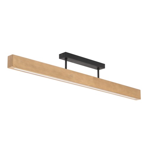 TEO LED LAMPA SUFITOWA JASNE DREWNO 960 MM