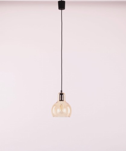 MANGO NEW LAMPA WISZĄCA 1 PŁ SŁOMKOWY