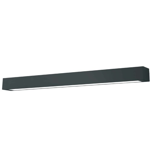 Lampa sufitowa Ibros duża CCT 1xLED czarna IP44 LP-7001/1C BK-93 24 CCT