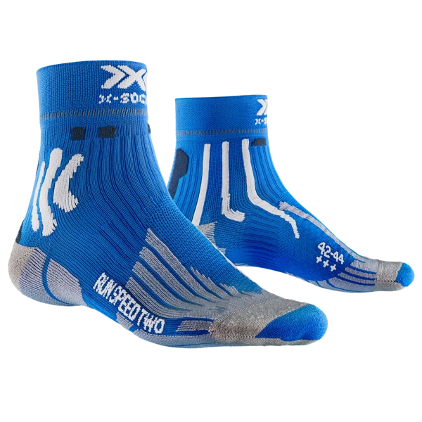 XSOCKS skarpety biegowe RUN SPEED TWO 4.0 MEN twyce blue/arctic white