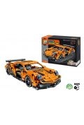 Klocki techniczne PRO Kids Super car pomarańczowy